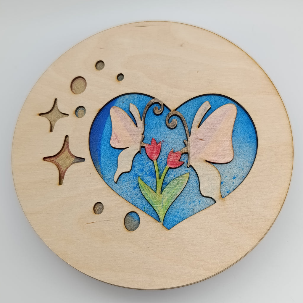 Geschenkbox mit Herz